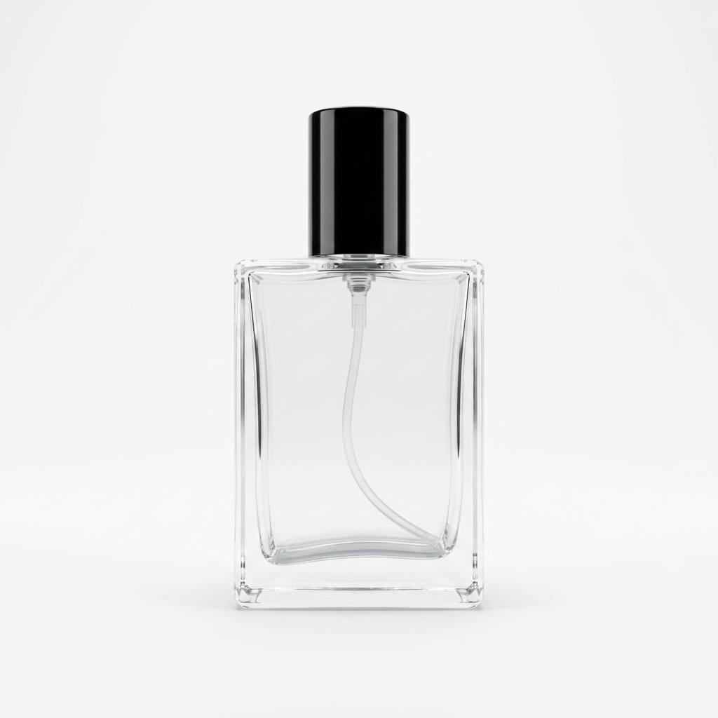 Botol Spray parfum 30ml kaca Tebal Kotak Ulir drat kosong refillable Premium