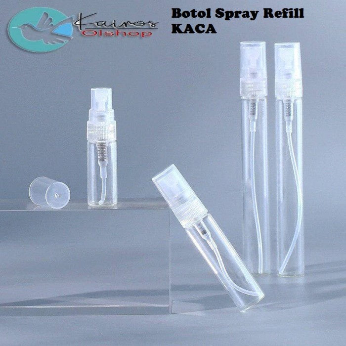 Botol Decant Vial Pen Spray Parfum Refill | Botol mini kaca isi ulang
